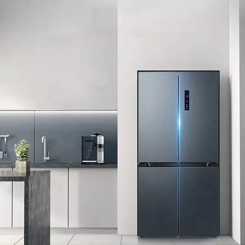 Intelligent cross four-door 465L inverter energy-saving large-capacity side-by-side household refrigerator