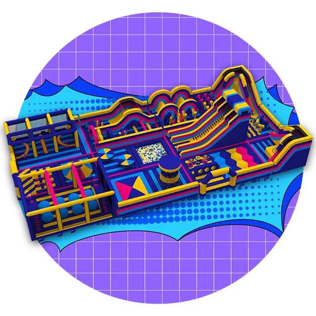 Y&G Outdoor Cartoon bounce house kids soft play equipment Inflatable Fun Park inflables indoor inflatable fun amusement park