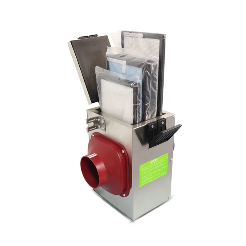 Металлический корпус очиститель воздуха HEPA фильтр коробка