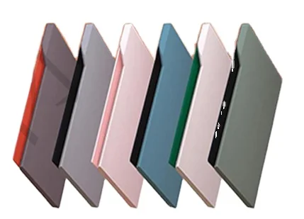 WQ PVC powder coated board for Kitchen cabinet  customized dimension water proof