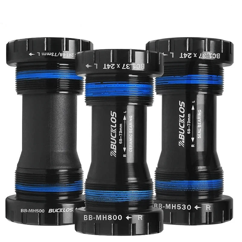 OEM/ODM BUCKLOS Bicycle Bottom Bracket Sealed Bearing Bike BB BSA Threaded BB68/73 MTB Bottom Bracket Road Mountain Bike Parts