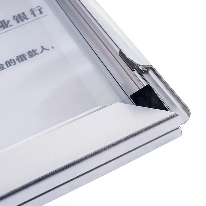 Single Side Poster Snap Clip Open Frame Light Box Advertising Custom Led Wall-Mountedlight Box