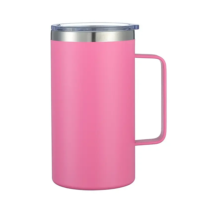 Stainless Steel Vacuum Mugs Vasos Termos Yetymugs Wine Glass Tumbler Custom Logo Thermal cups With Handle