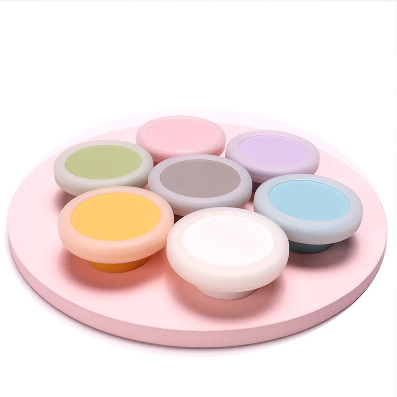 HJY children furniture pulls colorful ABC kids wardrobe knobs