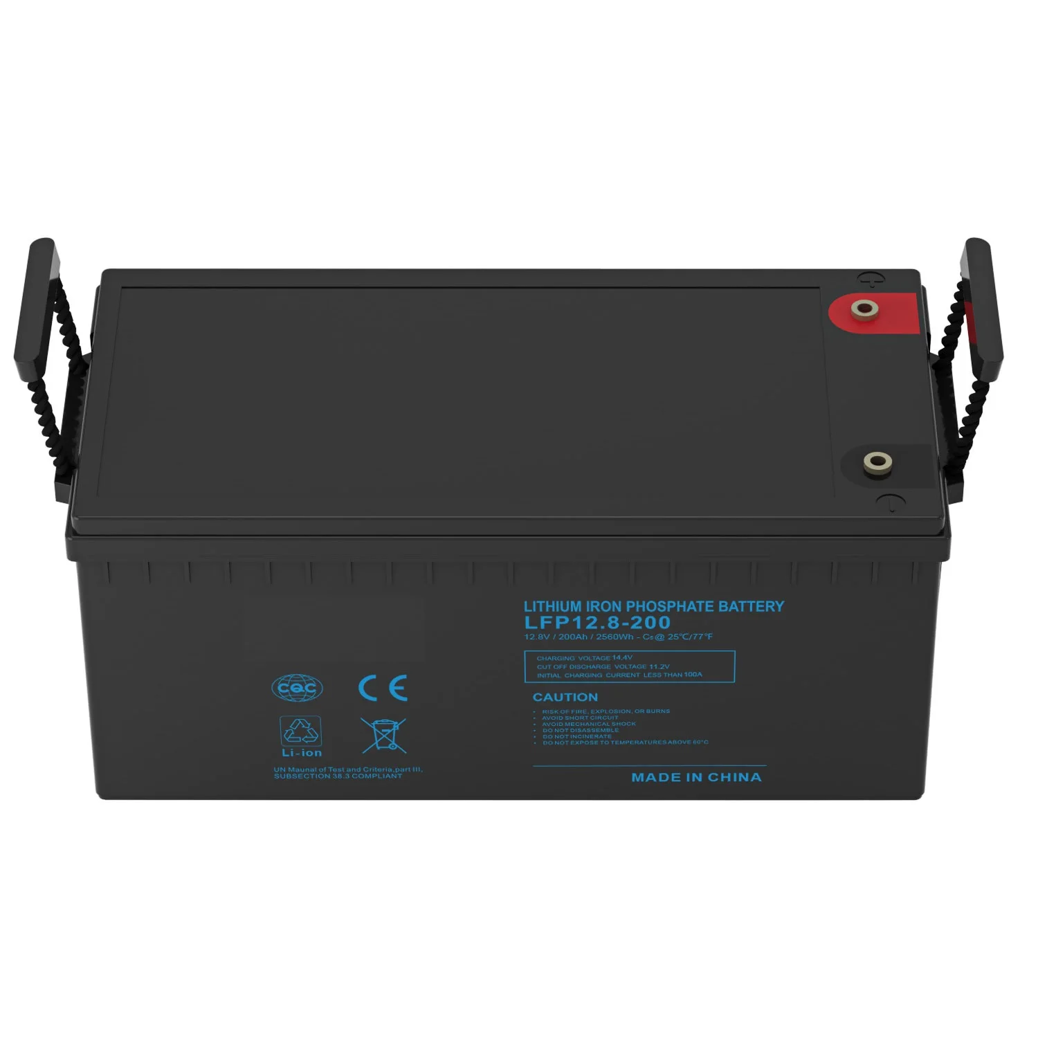 Оптовая продажа Lifepo4 12 В 50ah 100ah 200ah 400ah Bluetooth Ip65 Водонепроницаемый глубокий цикл перезаряжаемый Солнечный литий-ионный аккумулятор
