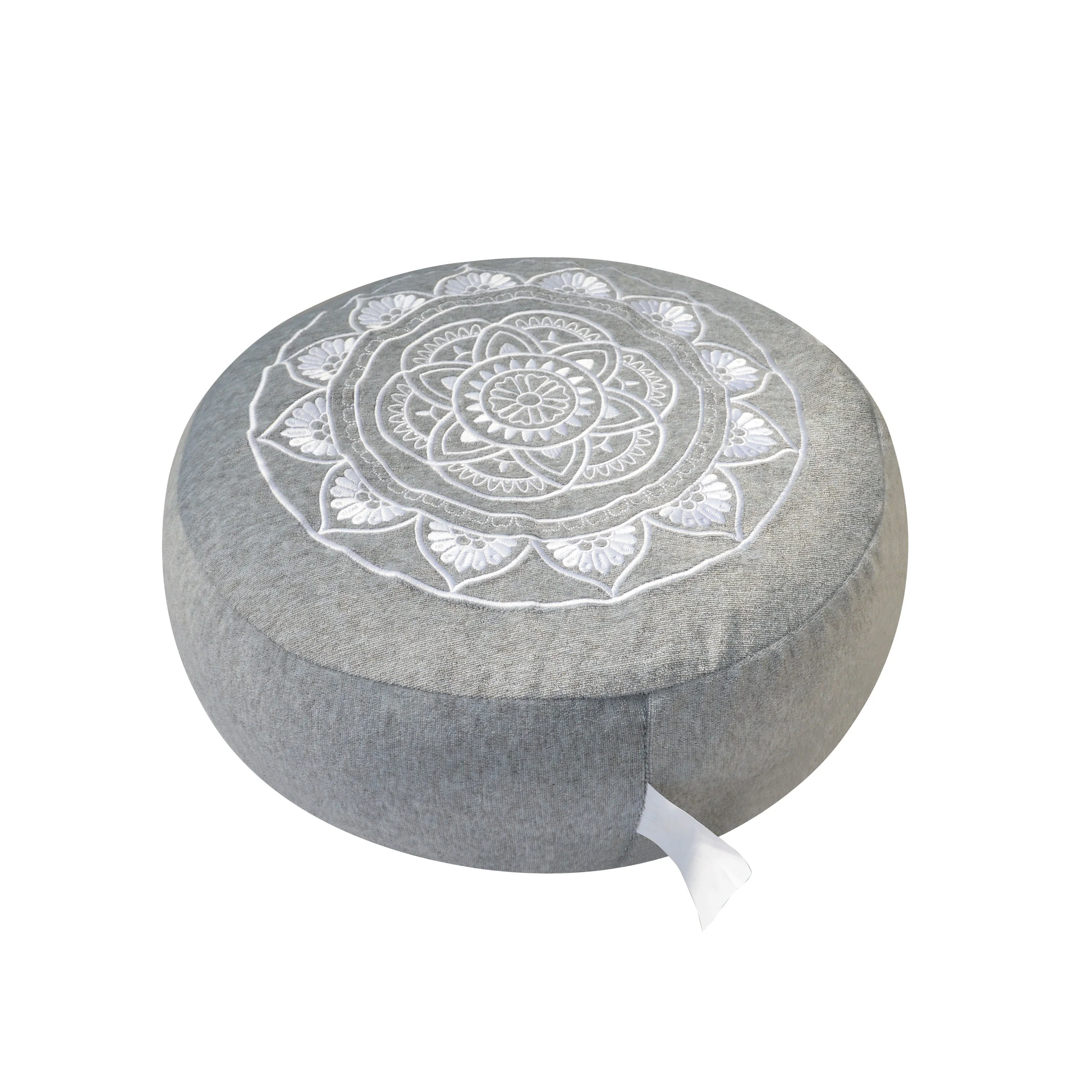 Organic cotton buckwheat pillow yoga round zafu zabuton meditation cushions