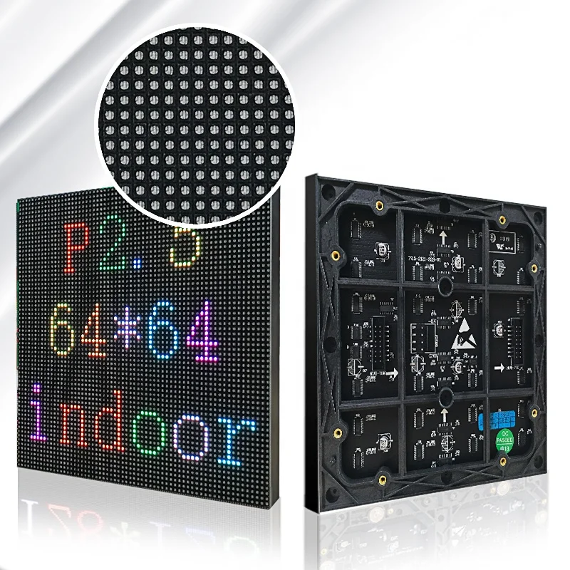 
Ready to ship led panel p2 p2.5 p3 p4 HUB75 panel led tv indoor led matrix modules 