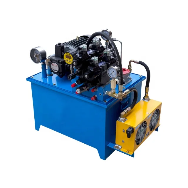 china bladder accumulator 6.5hp 32kw winch 3000psi 220v 240v electric 100 ton cost unit hydraulic power pack