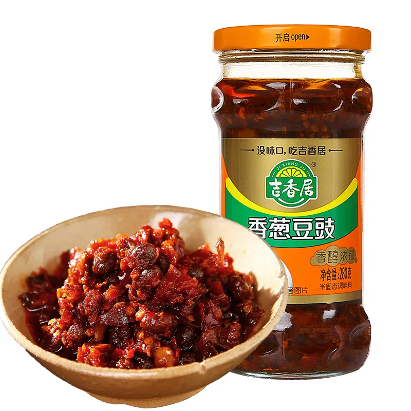 Wholesale China Hot Sale Products 210g Chives Flavored Oil Chili Sauce Flavored Tempeh Noodles and Cooking