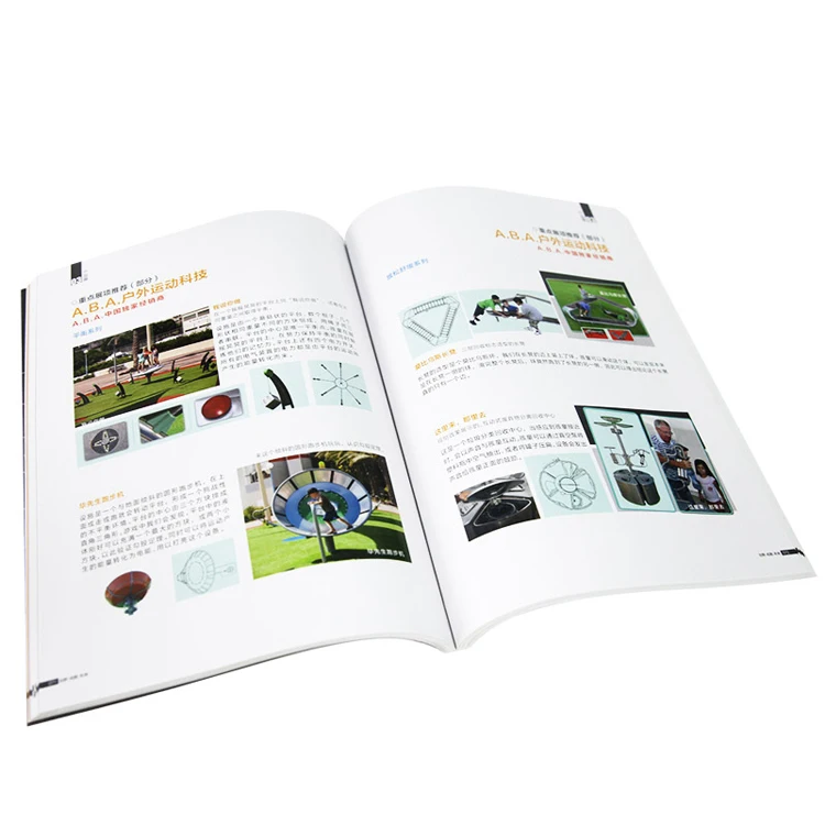 High Quality Custom Printing Full Color Catalogues Brochures Book Printing