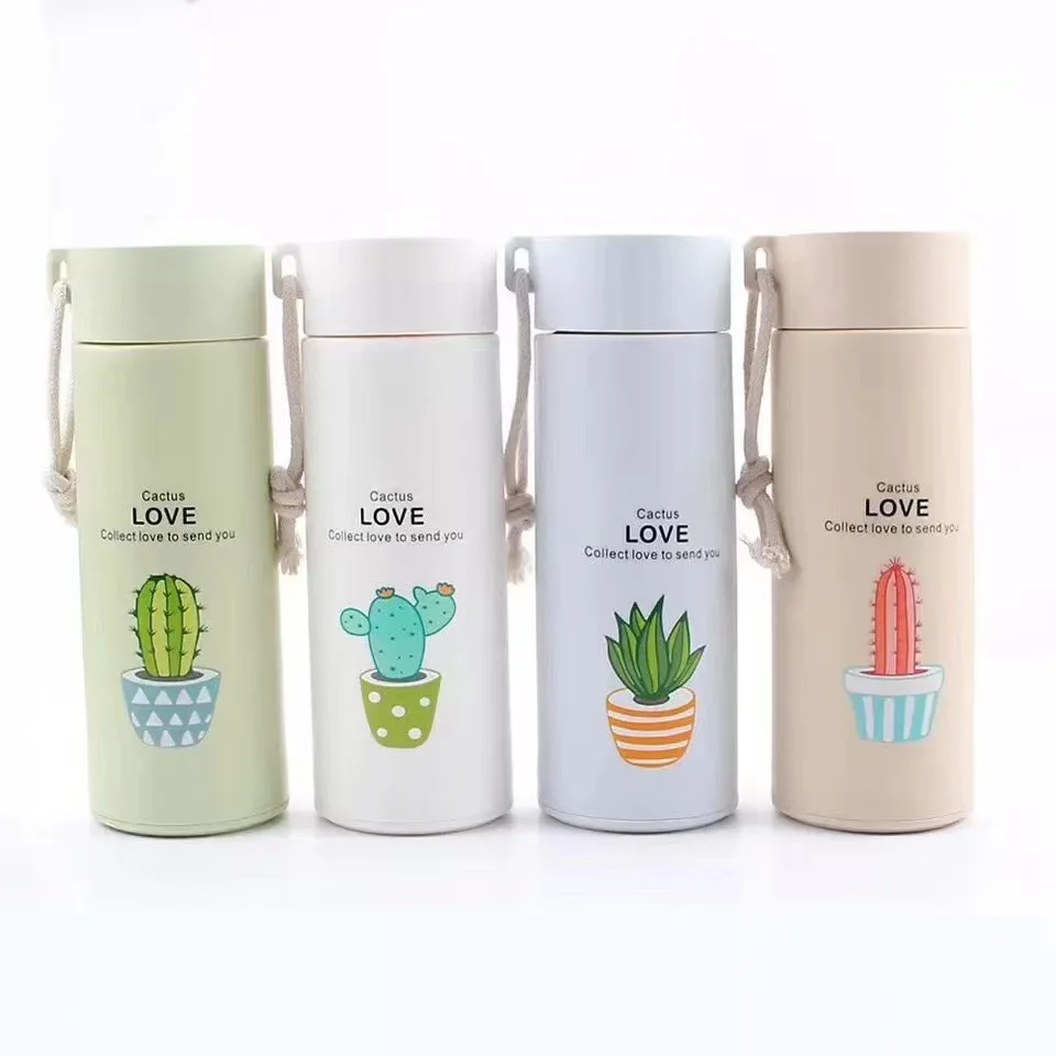 2022 new nice sport glass water bottle portable travel advertising cup glass bottle