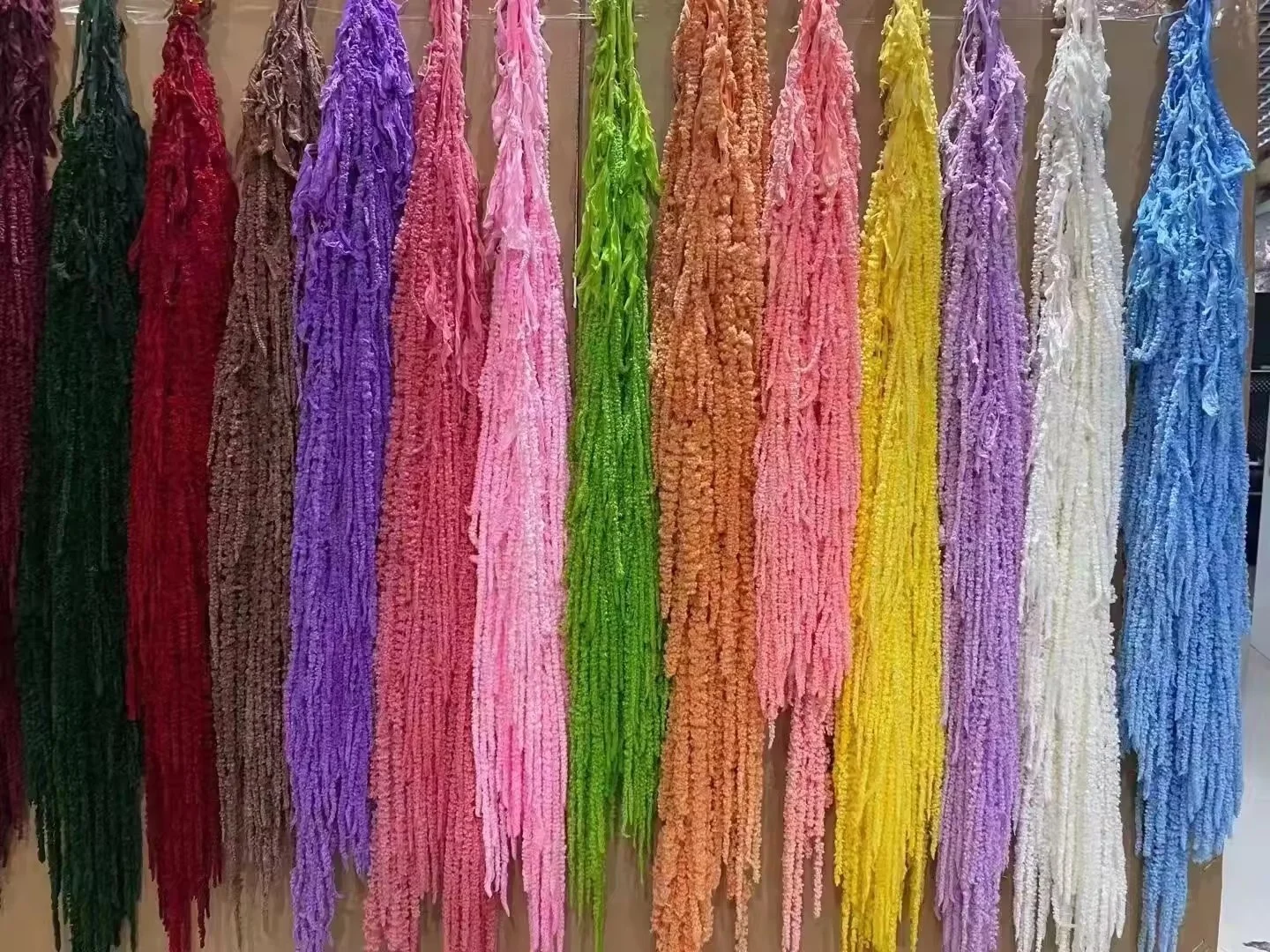 Wedding Decoration Preserved Dried Flowers Bleached Amaranthus Preserved Preserved Dry Real Long Amaranthus Wedding Hanging 3262