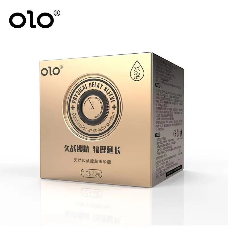 Cheaper OLO Promote Orgasm Penis Extension Avocado Pack bulk condoms for men