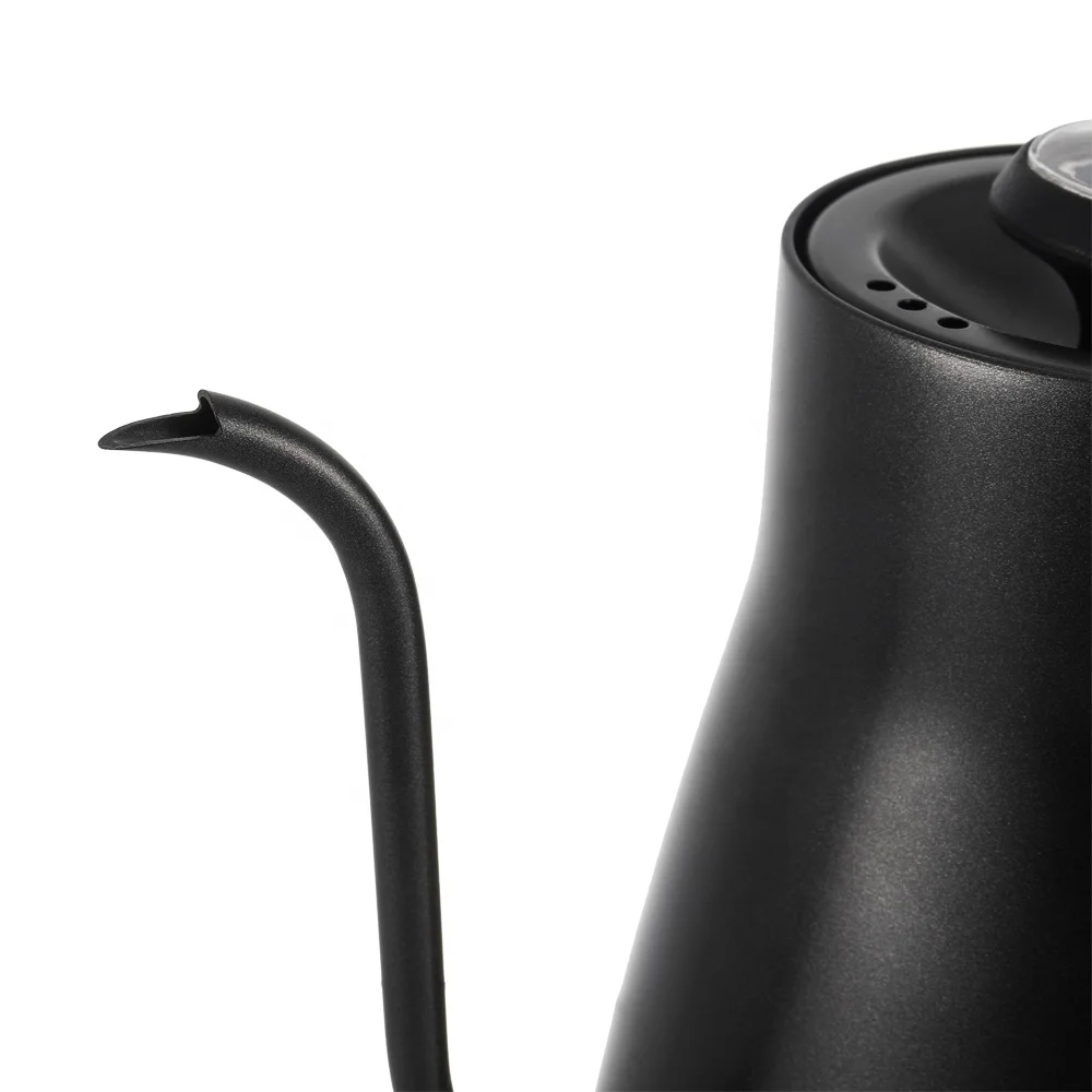  Amazon Горячая продажа V60 высокое качество 850 мл нержавеющая сталь турецкий чай и кофе чайник с термометром деревянной