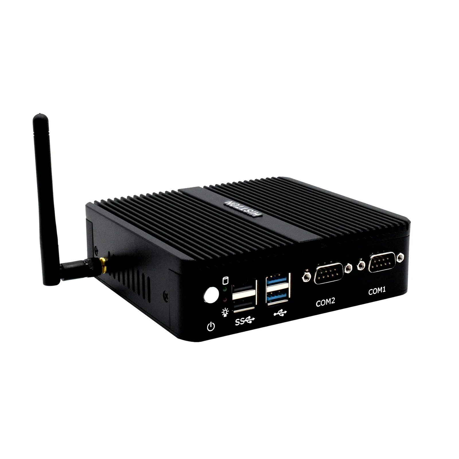 HYSTOU Fanless Industrial Mini DDR4 Low Power PC H3-J4125 models Firewall PC Celeron Desktop Computer