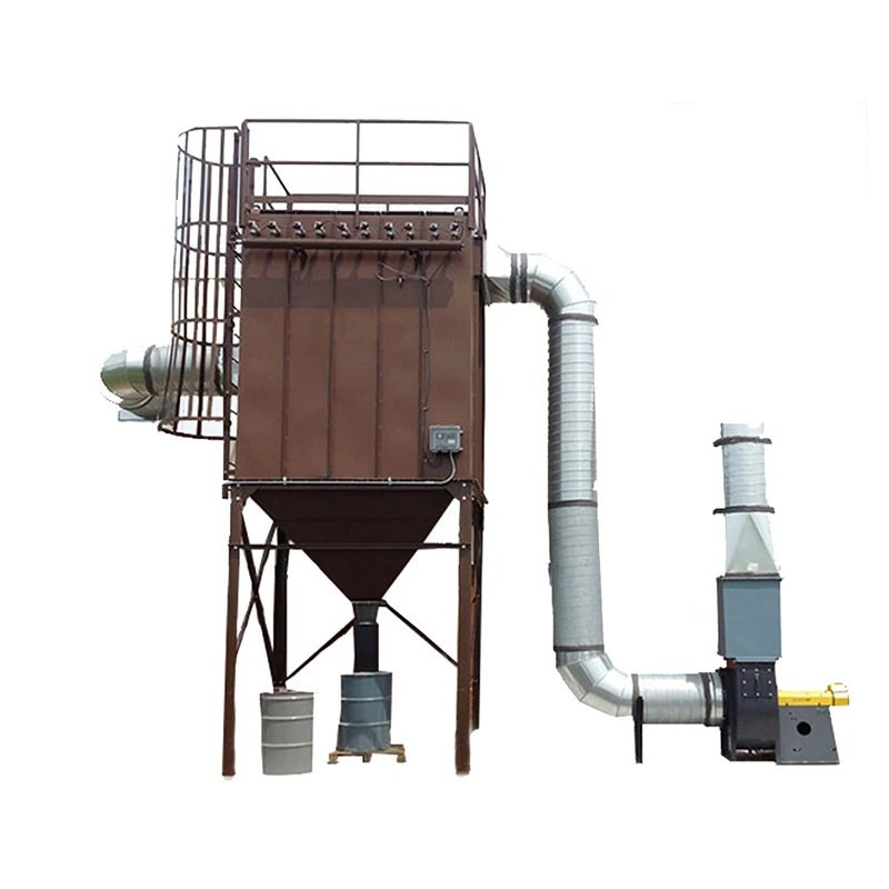 High Efficiency Pulse Jet Bag Filter Dust Collector Lower Noise Industry Dust Collector