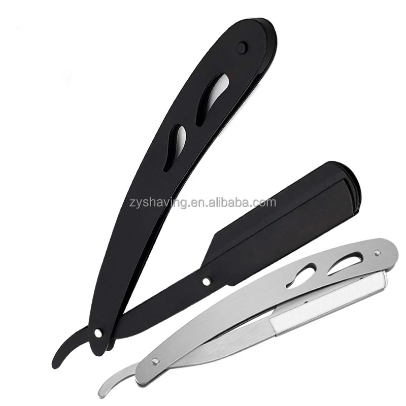 High Quality stainless steel Cut Throat Blades Straight Razors for men