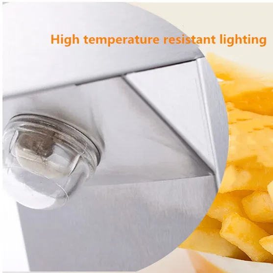 Portable heating insulation cabinet food warmer Potato chip warmer