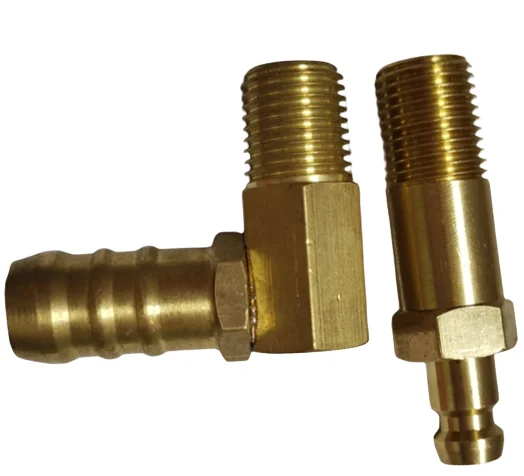 German standard full flow Brass thread pipe hex male nipple plumbing union fittings for gas oil water