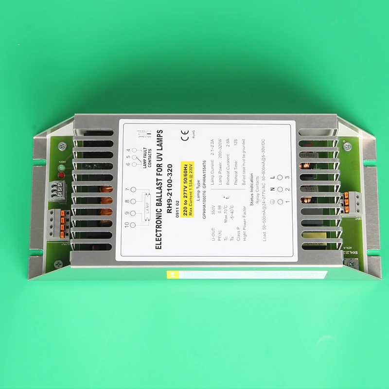75-150W Electronic Ballast PH15-230-800-150 Water Treatment UV Lamp Special