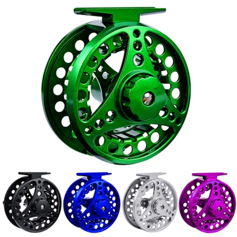 High Quality All Metal Fly Reels Classic 3/4 5/6 7/8 WT Large Arbor Aluminum Fishing Reel Hand Changed Fly Fishing Reel