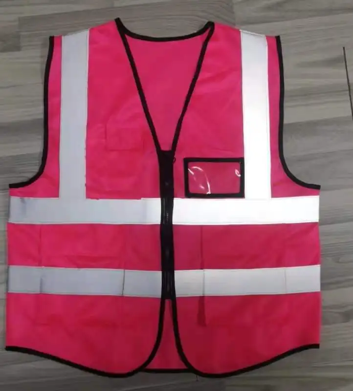 Wholesale Custom Reflective Led Security Engineer Work Construction Safety Vest With Logo