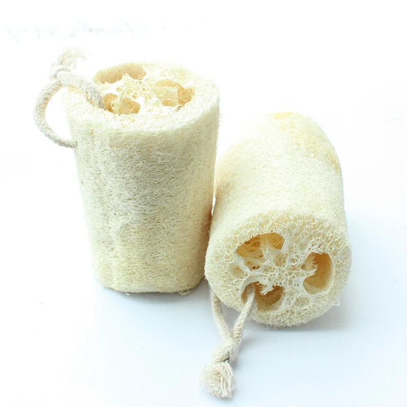 Natural Loofahs Sponge Eco Friendly Loofah Organic Exfoliating Shower Loofah Real Body Scrubbers Skin Face Back Bath