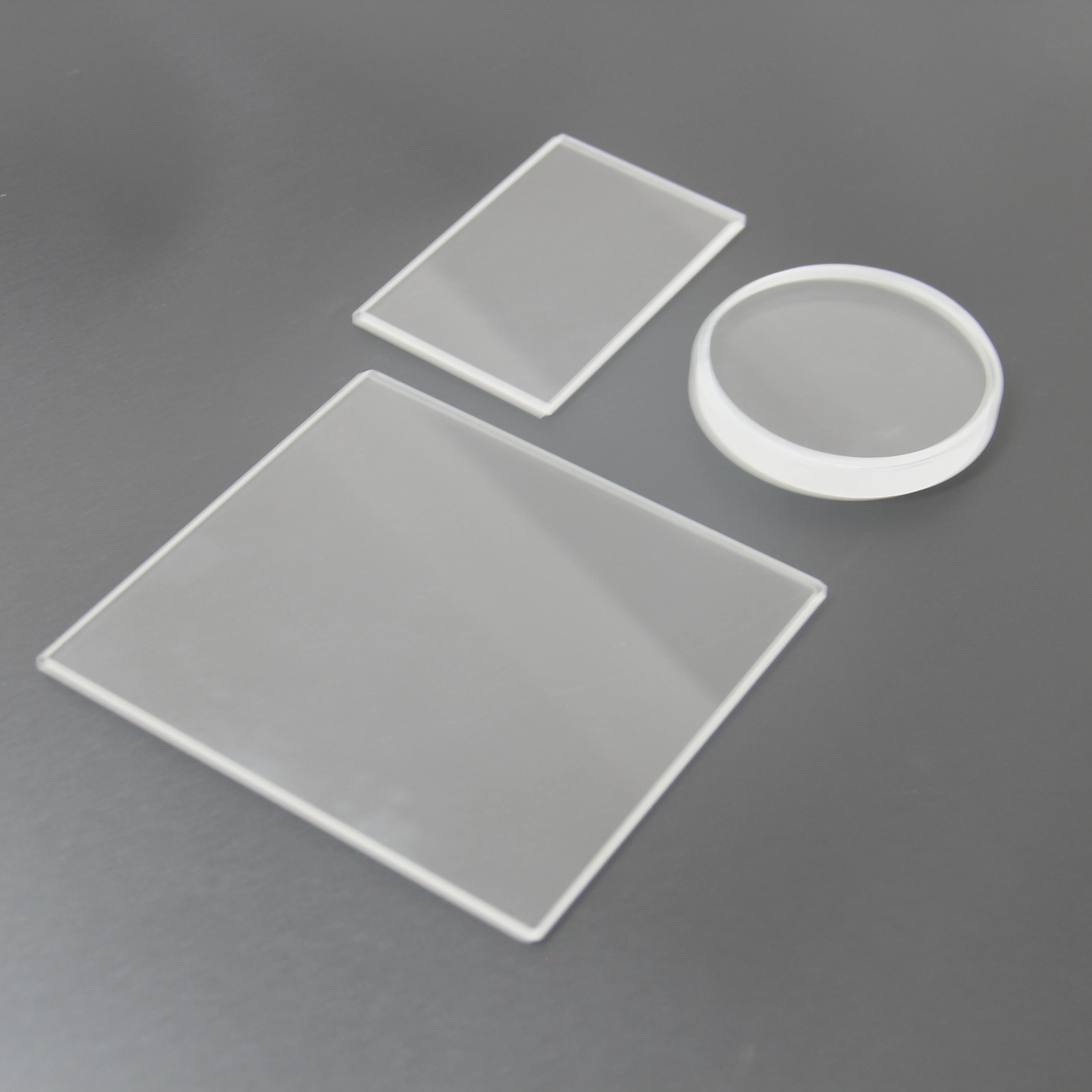 Quartz Glass Substrate With Different Dimension Wafer