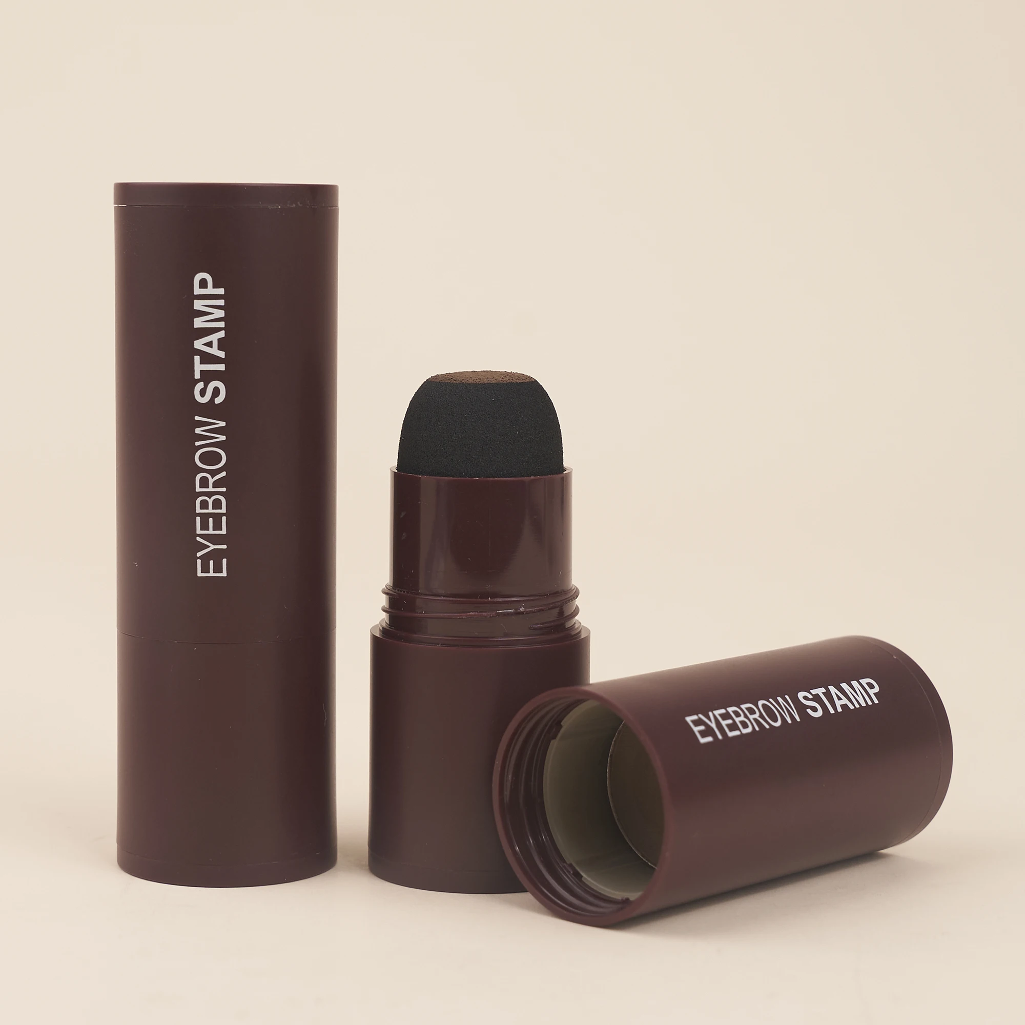 Waterproof Eyebrow Stamp Stencil Kit with Reusable Eyebrow Stencil and Brushes brow stamp