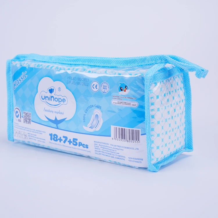 A grade Sanitary pads disposable sanitary pads Ladies Pads 410mm Natural Feminine Anion Sanitary Napkins