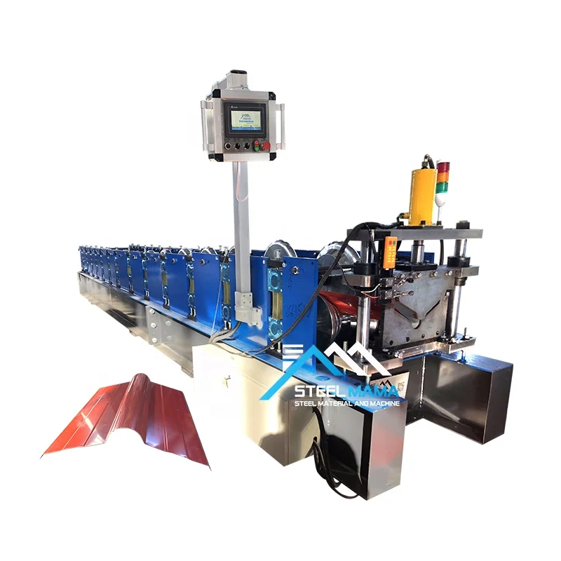 High Productivity Automatic Color Steel 300 Ridge Capping Cold Roll Forming Machine