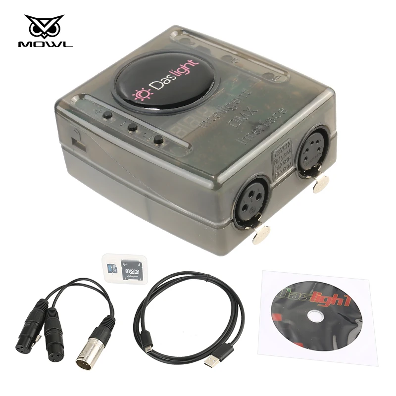 DMX Interface Signal Decoded for Stage Lighting DMX 512 Controller