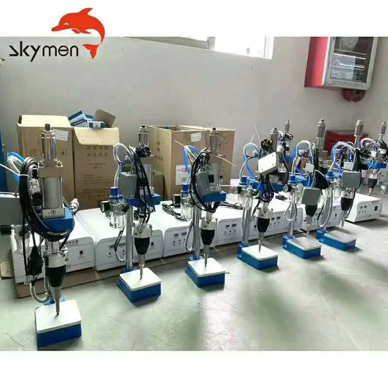 Ультразвуковой генератор Skymen 35 кГц 28 кГц из ПВХ пластика, ручной ультразвуковой сварочный аппарат с ушной петлей для маски