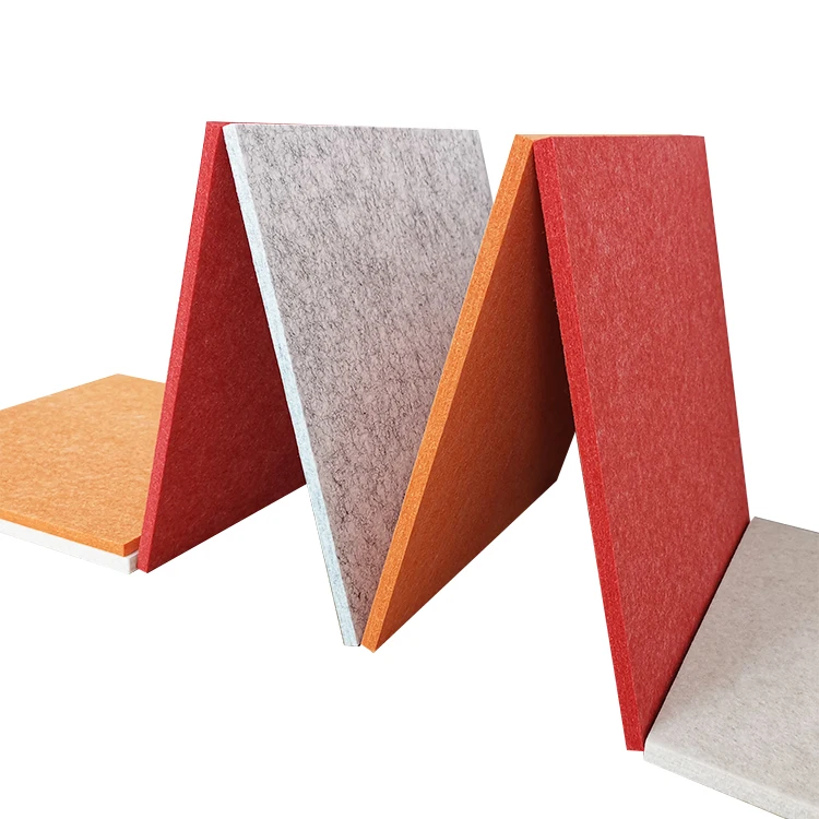 Soundproofing Materials Wall Decor Panels DECOR PANEL WALL Pet Felt Acoustic Panel for Home Cinema Studio Booth