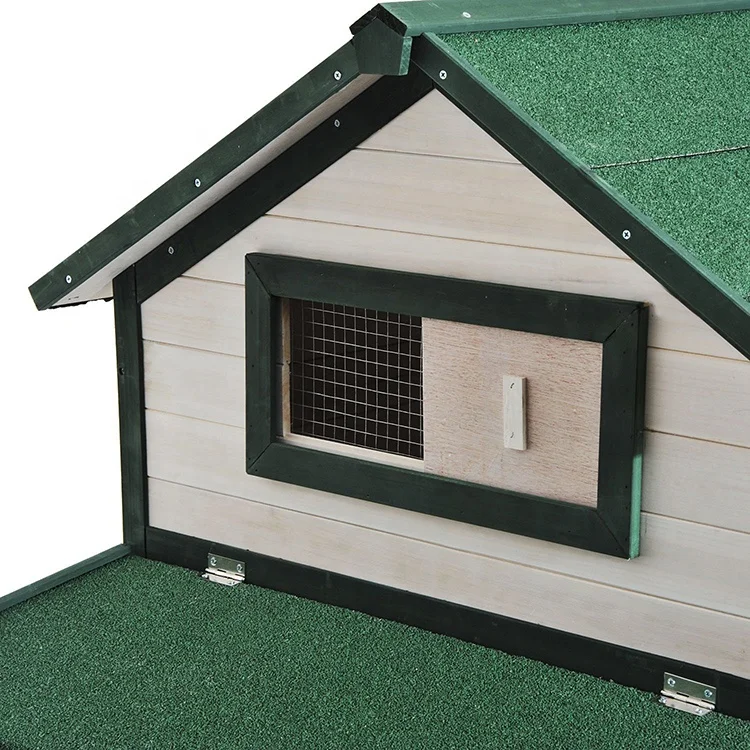 Portable Wooden Chicken Coop Kit With Wheels