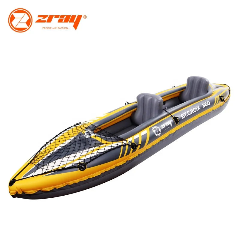 Двойное Надувное каноэ Zray 37326 350 см * 78 52 рыболовная лодка надувной каяк из ПВХ для 2 человек