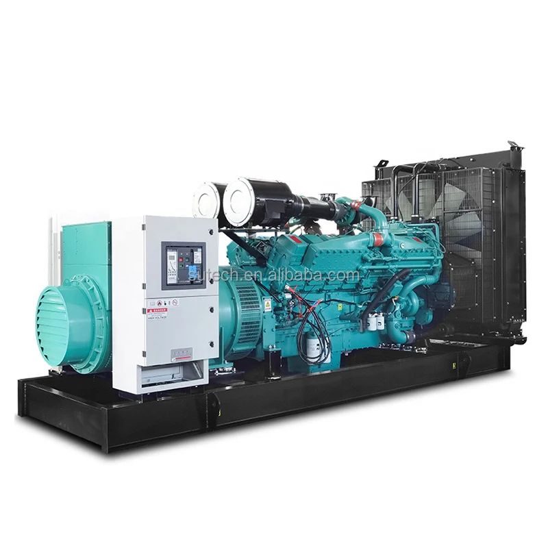 New New New 1200 kw 1.2 mw power generation with motor KTA50 cummins generator diesel 1500 kva stamford