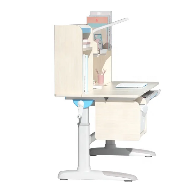 IGROW wooden study desk ergonomic kids study desk desk and chair