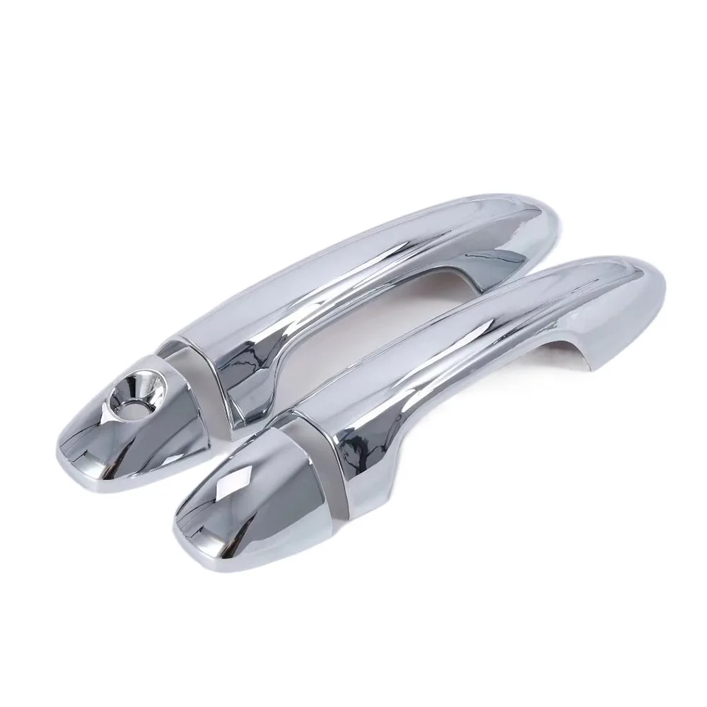 LE-STAR 4X4 Auto Chrome Door Handle Cover Body Kit Car Accessories Decoration Cover For Revo Hilux