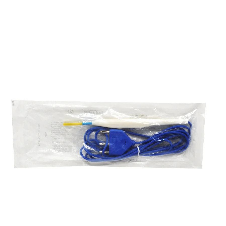 Disposable Electrosurgical pencil.handle=170mm,Length of cable=40mm,L=3meter Medical Accessories