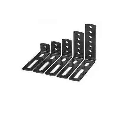 Factory price high precision OEM Stainless Steel 301/304/316 / Aluminum Alloy Bended Mounting Brackets For Shelves