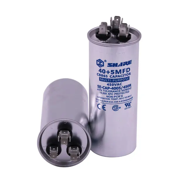 Алюминиевый Электрический конденсатор cbb65a для генератора