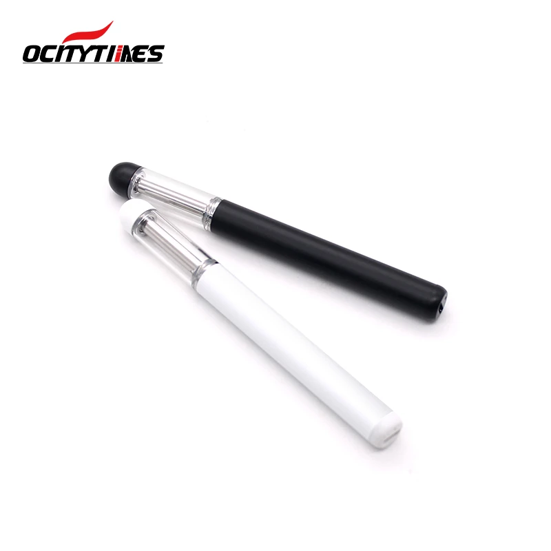 Gold vape pen vaporizer e cig Plastic tube mouthpiece thick oil atomizer 510 ceramic