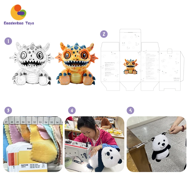 Toddler Kids Soft Animals Custom maker Plush Stuffed Animals Toys