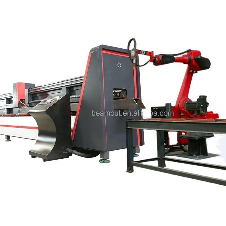 robotic H beam gas cutting machine Steel Iron Metal Cnc Plasma Cutting Copping Cutting Robot