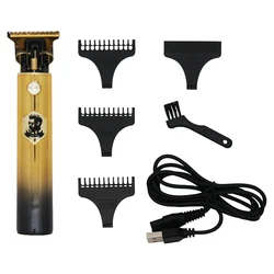 2021 New Professional Shaver Beard Barber 0mm Cutting Machine For Men Haircut Style Power Display Hair Trimmer
