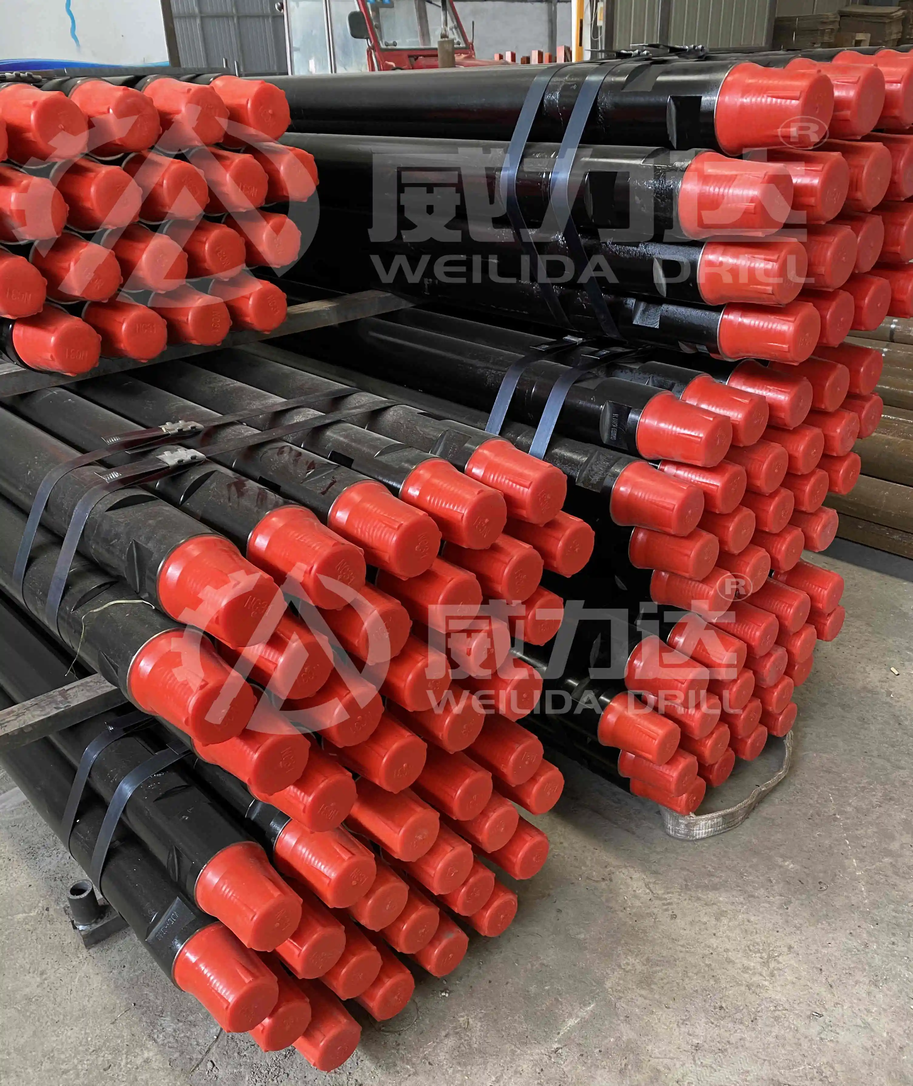 used for rock crushing DTH drill pipe water well drilling rods