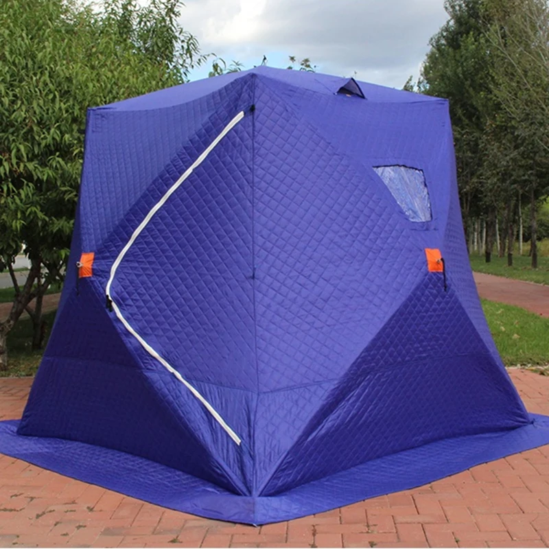 Camping Equipment Outdoor Portable Pop Up Fish Shelter Cube Winter Ice Fishing Tent