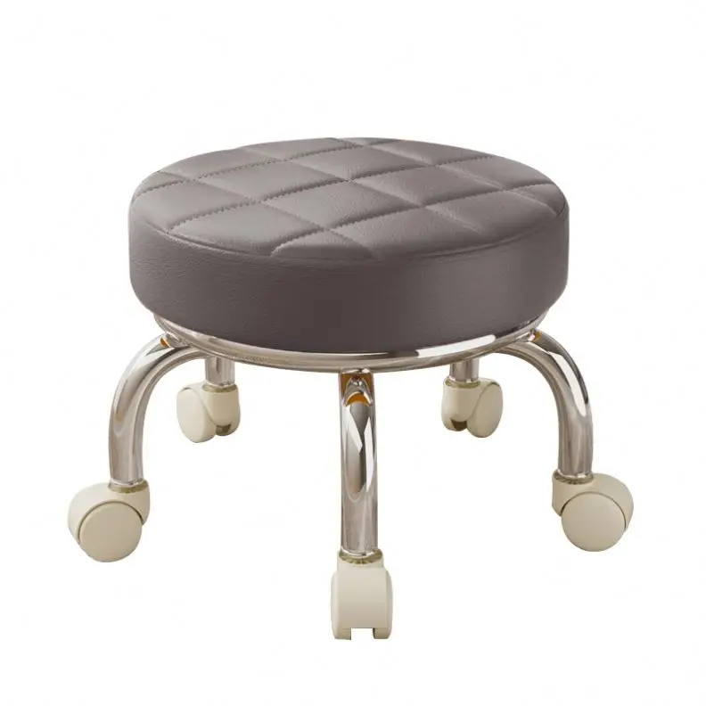 Luxury Aluminium Side Stool Unique Design With Copper Finishing Bone Inlay Console For Living Room  Bedroom
