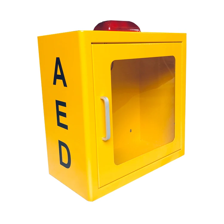 Универсальные настенные шкафы AED Defibrillator | AED Box со звуковой сигнализацией